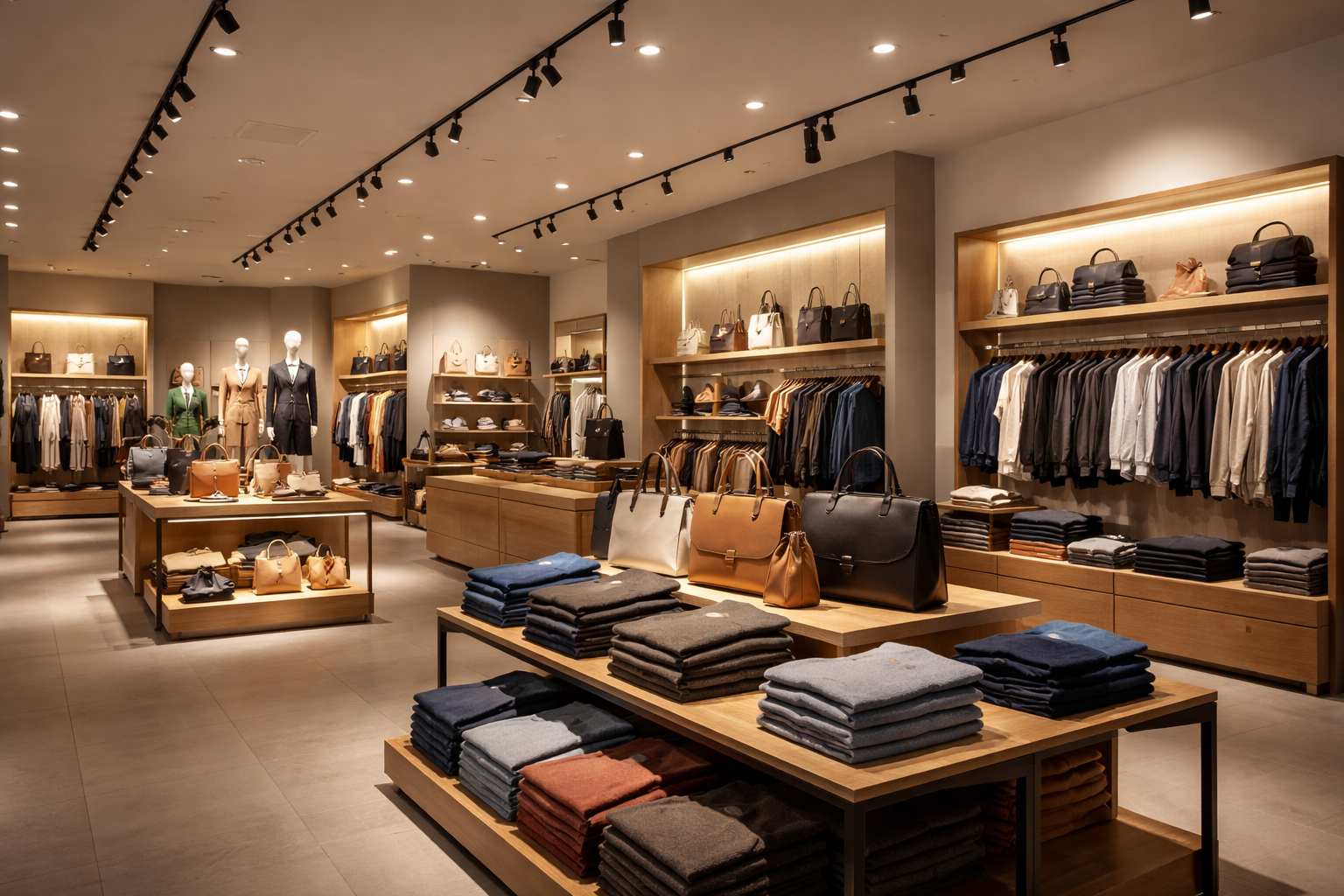 Освещение в магазине