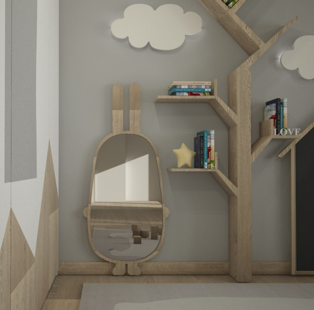 Зеркало в детскую