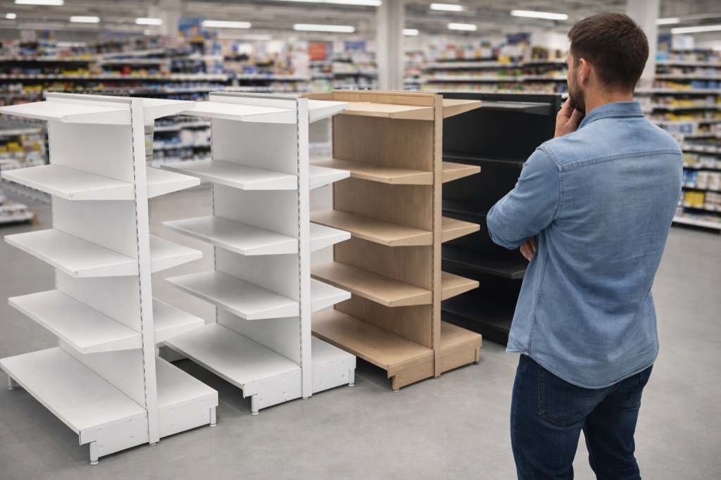 Как выбрать торговые стеллажи?
