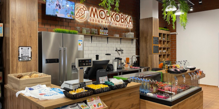 Оснащение продуктовых и эко-магазинов