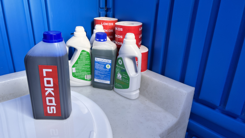 Жидкости для туалетных кабин