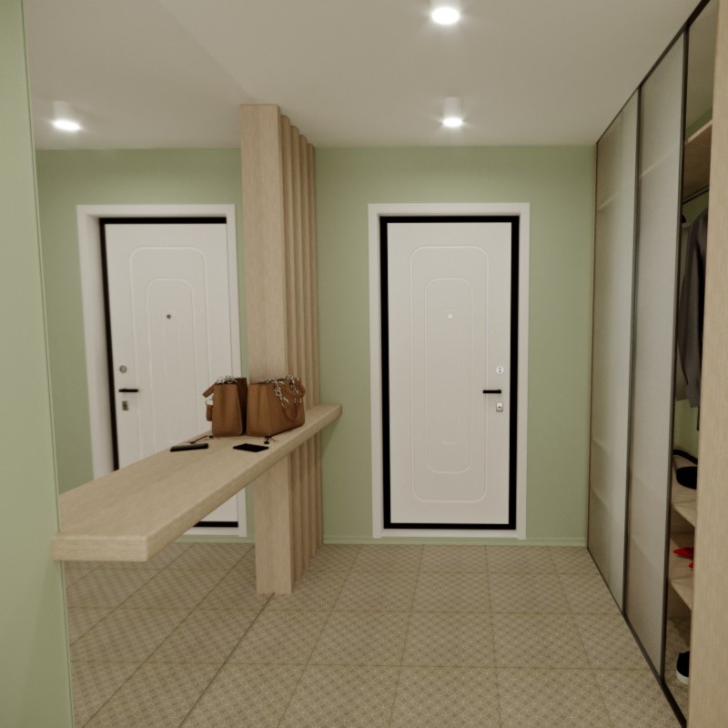 Зеркало в прихожей