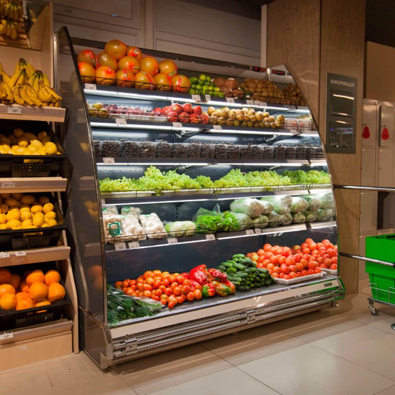 Открытые витрины