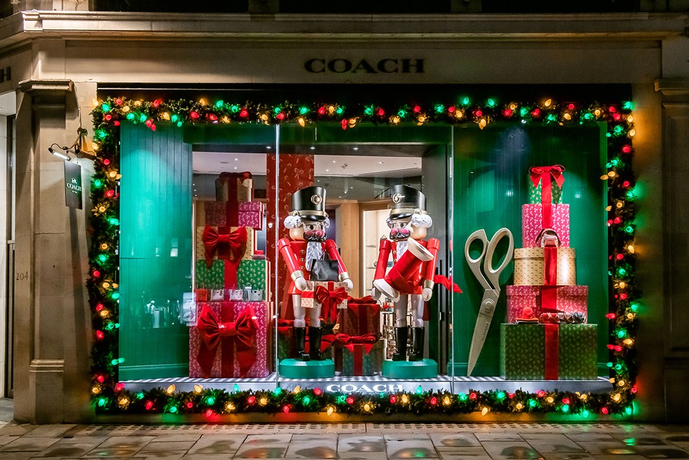 Новогодние витрины