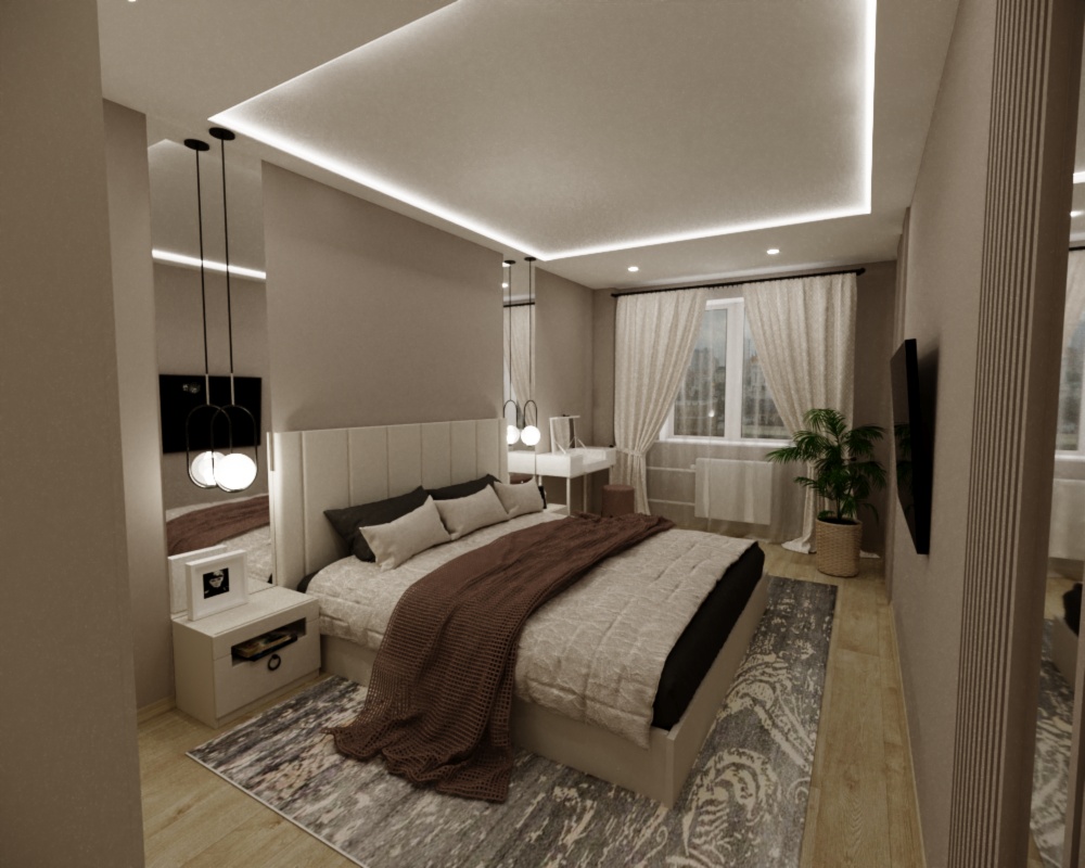 Дизайн и интерьер комнаты 16 кв. м. в однокомнатной квартире – уральские-газоны.рф